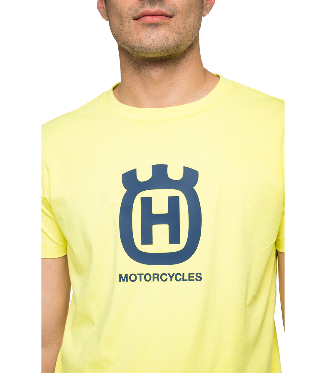 オーガニックコットン Tシャツ REPLAY FOR HUSQVARNA 詳細画像 イエロー 5